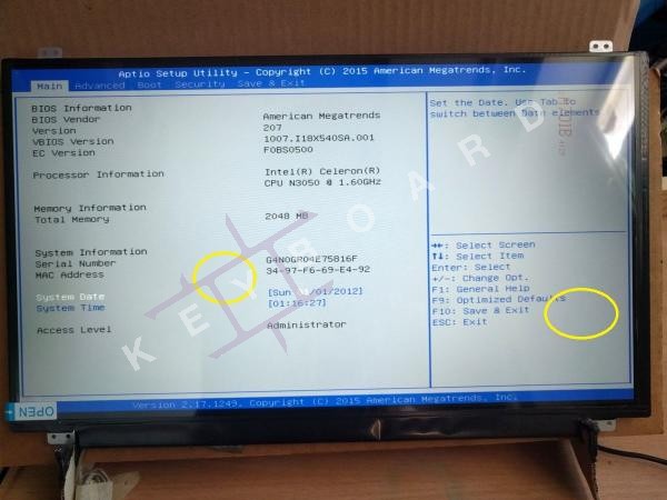 Матриця LCD до ноутбука Acer Predator G3-571